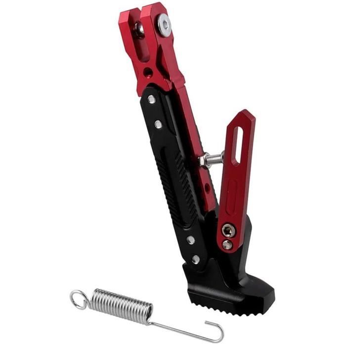 UEAVOID Pédales Élargies Moto - Support Béquille Latérale Universel En Aluminium CNC