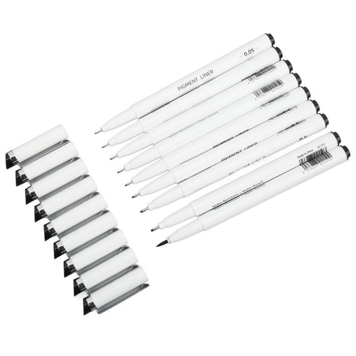 Tbest Anime Pens, Premium Plastic Drawing Pens for Sketching for