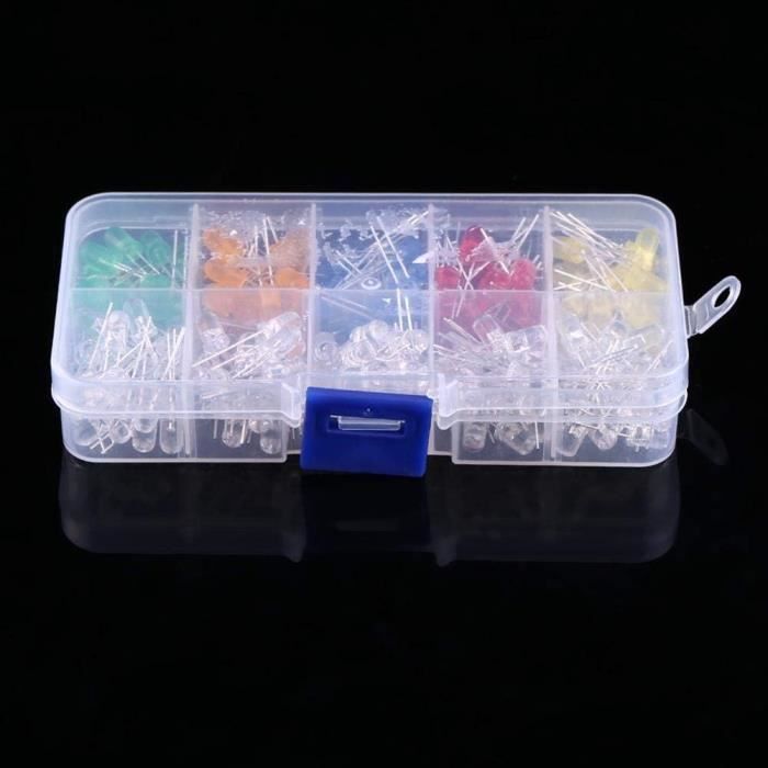 Diode Électroluminescente, Led Ronde À Durée De Vie Plus Longue, 10 ...