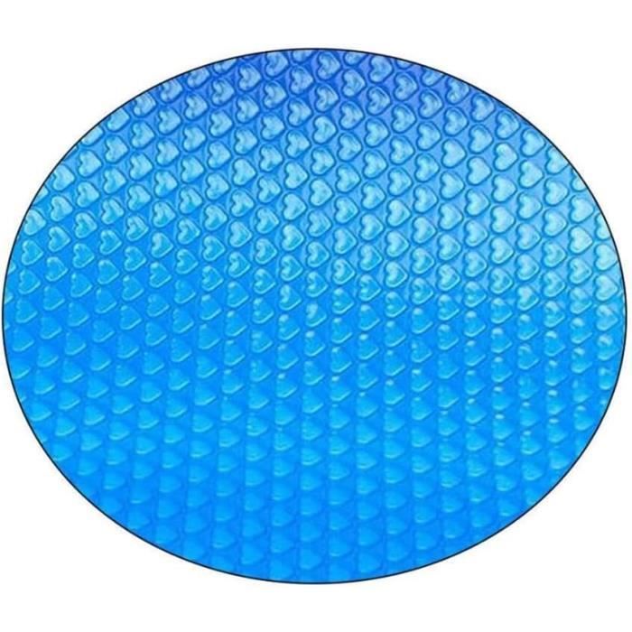 Bâche De Piscine Solaire - Bâche à Bulles Thermique - Bâche De Protection Pliable Et Isolante Pour Le Chauffage - Pour Piscine Extérieure Et Jardin
