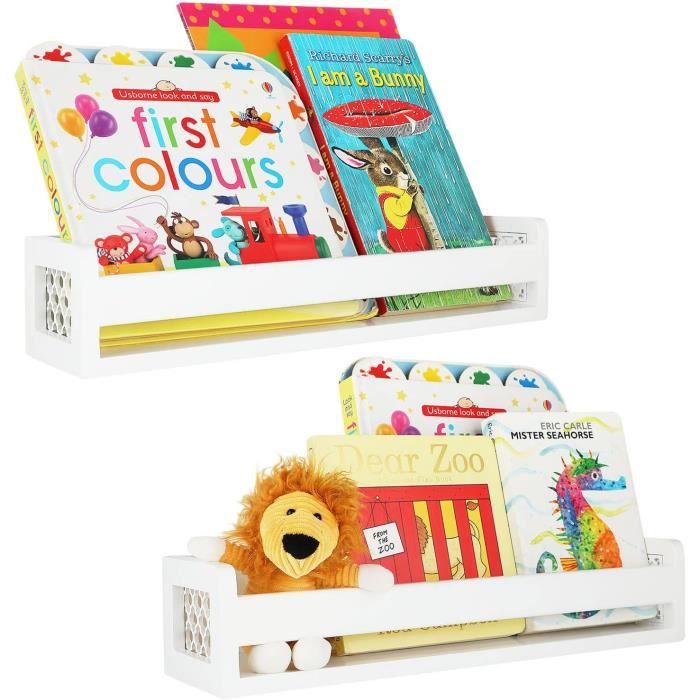 Étagère à Roulettes Montessori 4 Niveaux - Rangement Jouets Et Livres - Meuble Organisateur Enfant Mobile