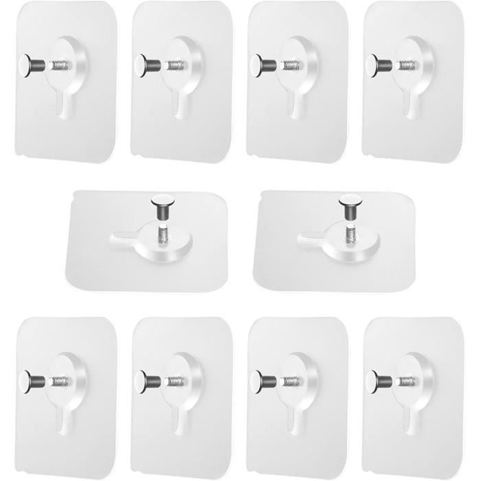 Lot De 25 Supports Muraux Sans Traces, Pour Cadres Et Crochets