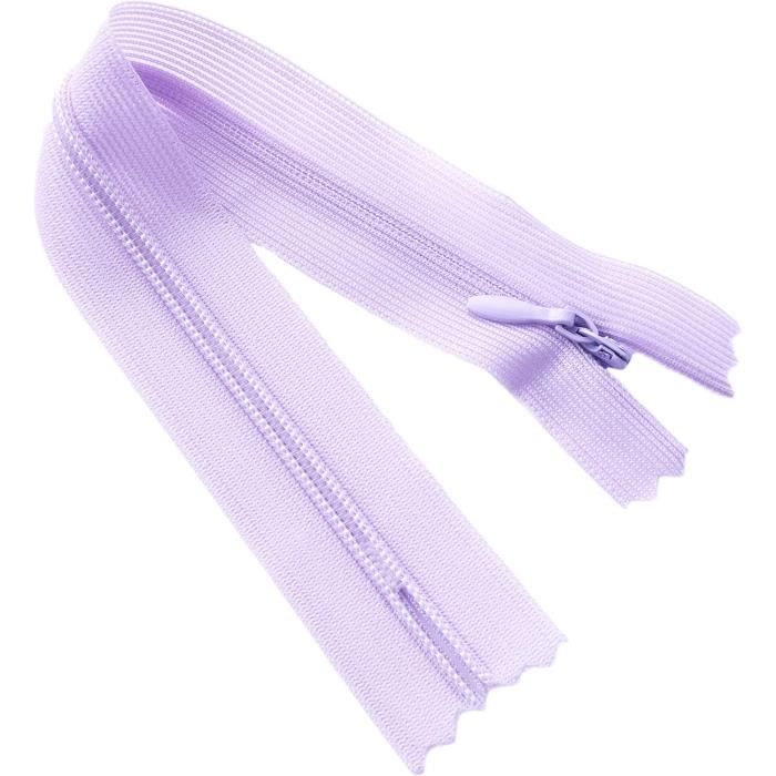 Lot De 8 Fermetures éclair Spirales Noires N°5 – 50 à 80 Cm | Séparables Avec Tirette Décorative Pour Couture