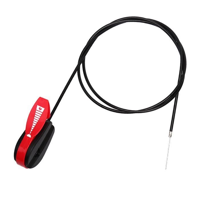Beauneo Universal Poignée De Commande De Levier De Commutateur Et Kit De Cable DAccélérateur De 56 Pouces Pour Tondeuse à Gazon Pièces De Tondeuse à Gazon Outils De Jardin 