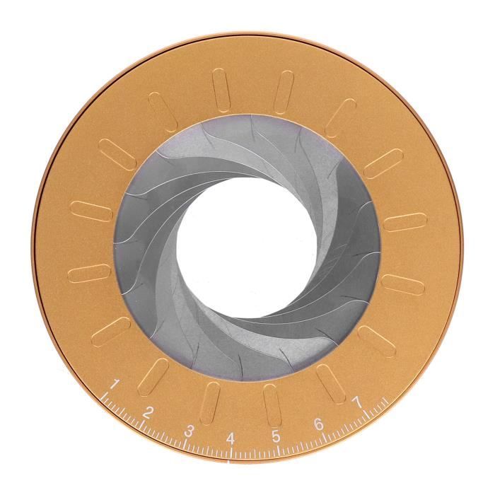 YUM règle de modèle rond Diamètre réglable circulaire d'outil de dessin ...