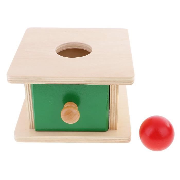 Montessori Sensoriel Balle Et Coffret En Bois Jouet D Eveil Rducatif Pour Enfants Bebes Spherique M1212 Cdiscount Jeux Jouets