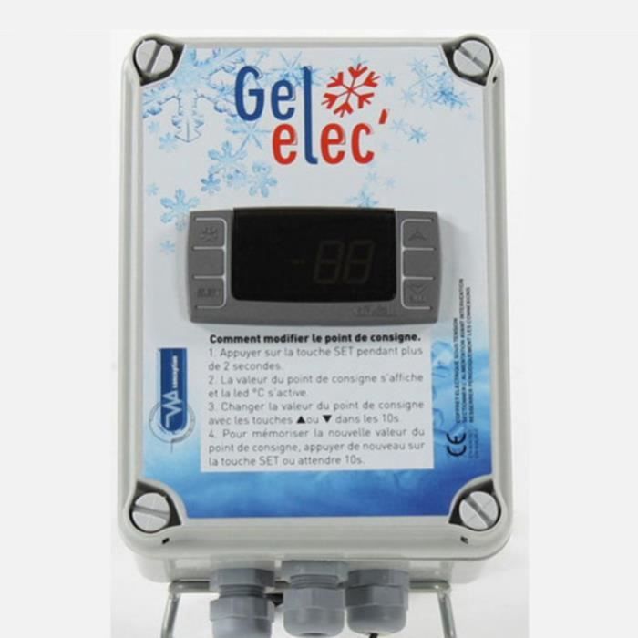 Coffret Hors Gel Pour Piscine Avec Point De Consigne Reglable Achat Vente Coffret Electrique Coffret Hors Gel Cdiscount