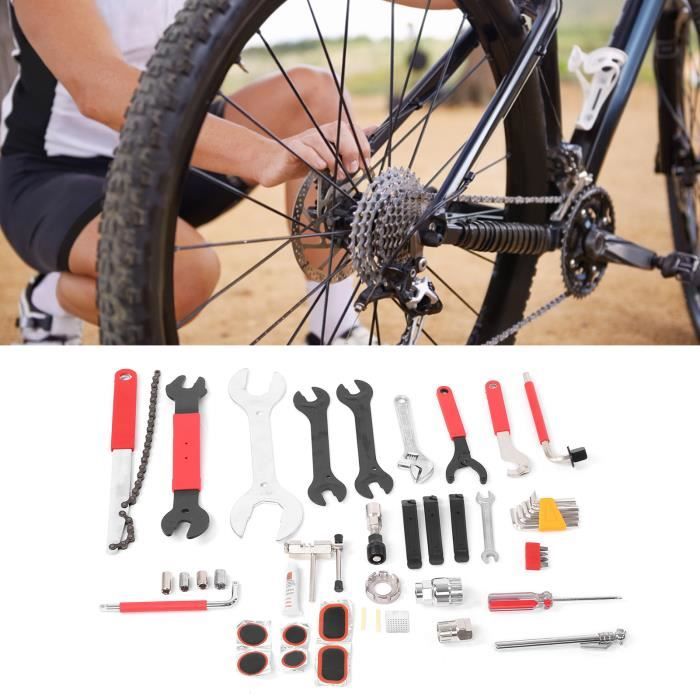 Trousse D'outils de Vélo,Outil Multifonction Velo Route,Outils Velo Pro,Kit  D'outils pour Vélo Réparation Vélo Multifonctionnel Kit - Cdiscount Sport