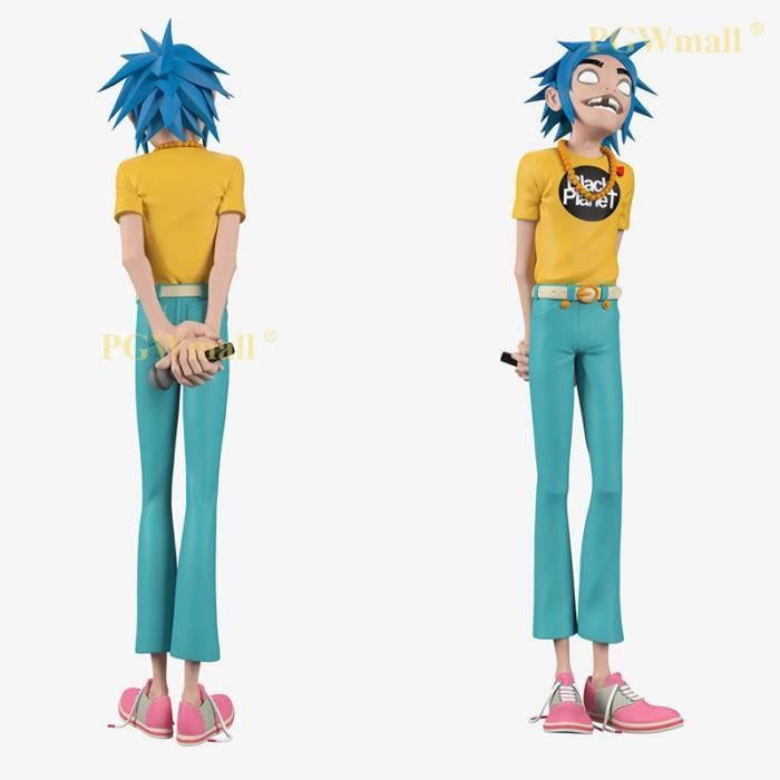 le dessin de Gorillaz en 2D