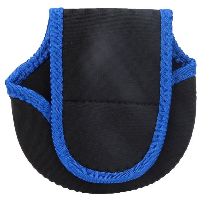 Lot De 4 Housses De Protection Pour Moulinet Vintage Bass Pro Shops, Couleur Bleue, état Correct