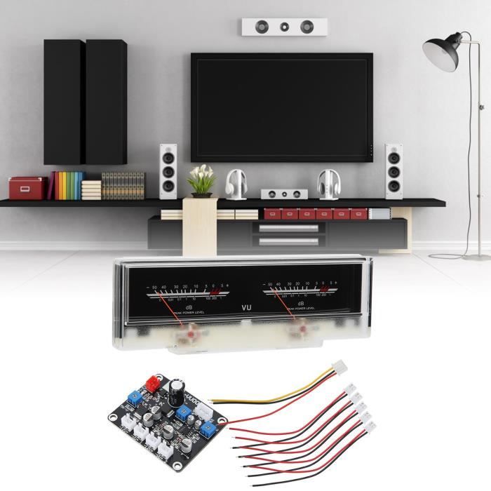 Kit VU-Mètre Audio DIY – Compteur De Niveau Haute Sensibilité Avec Rétroéclairage, Idéal Pour Amplis, Lecteurs & Projets Sonores