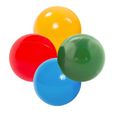 MISIOO - Balle pour Piscine à Balle - Multicolore - Balle Ø 6 cm - Enfant 6 mois et plus-1