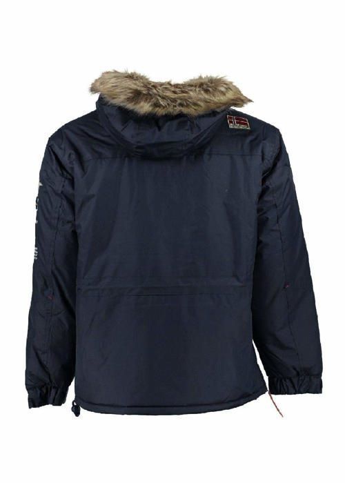 Parka Softshell Geographical Norway Homme - Noir, Capuche, 100% Polyester, Coupe-vent, Décontracté - 13
