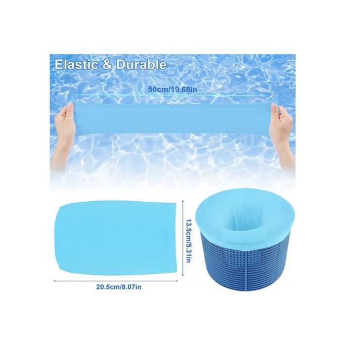 30Pcs Pool Skimmer Socks, Chaussette filtre Piscine, Skimmer Réutilisable  pour Panier de Skimmer, de Pompe, Spa(sans panier)