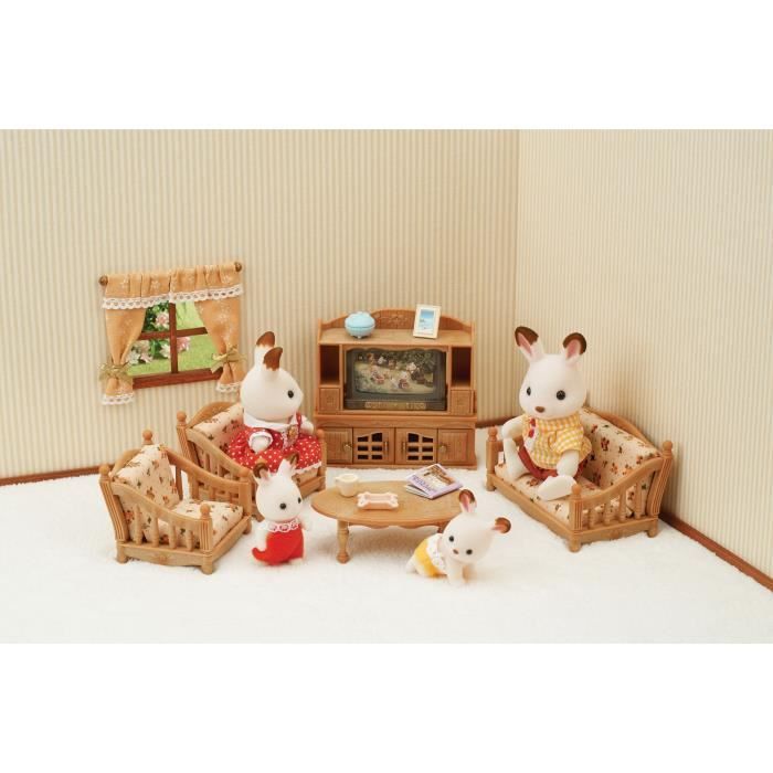 Sylvanian families 5286 - Le Set Salle de bain - Sylvanian Families pas  cher 