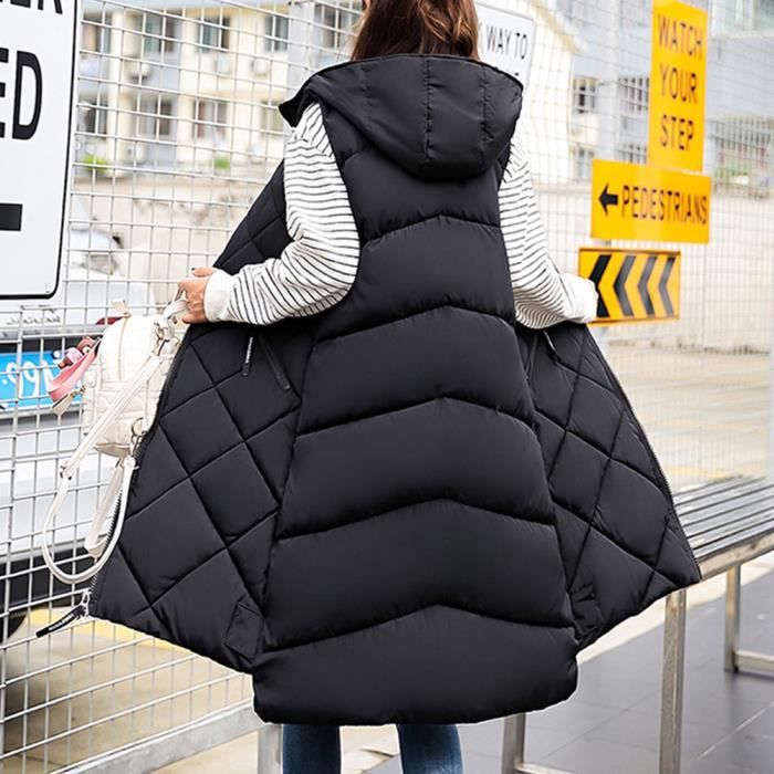 Doudoune Longue Doudoune Sans Manche Sous Manteau Doudoune Sans