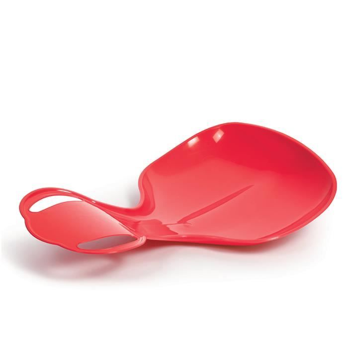 Luge Hornet Rouge Avec Freins – Plastique Résistant -28°C, 80x40 Cm – Fabrication Européenne