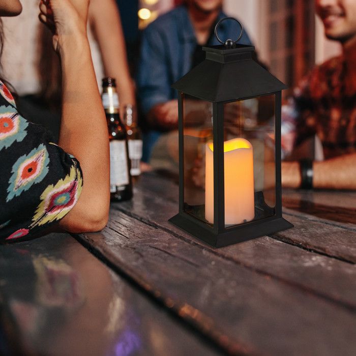 Lanterne Funéraire De Cimetière - Hauteur : 25 Cm - Idéale