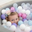 MISIOO - Balle pour Piscine à Balle - Multicolore - Balle Ø 6 cm - Enfant 6 mois et plus-2