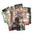 Alice La pays des merveilles Oracle Cartes pour Débutants - 45 pièces Hologramme Papier Sort Divination Tarot - Fête Avenir HB052-2