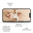 Owlet Babyphone Monitor Duo Smart Sock 3 + Cam 2 - Bleu sommeil-2