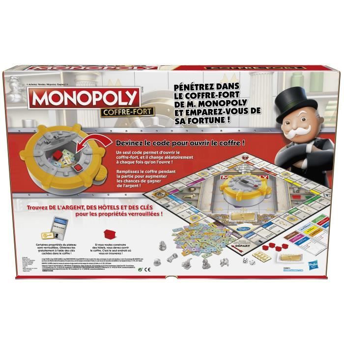 Monopoly Jeux De Société - 2-8 Joueurs - 8 Ans Et Plus - Blanc