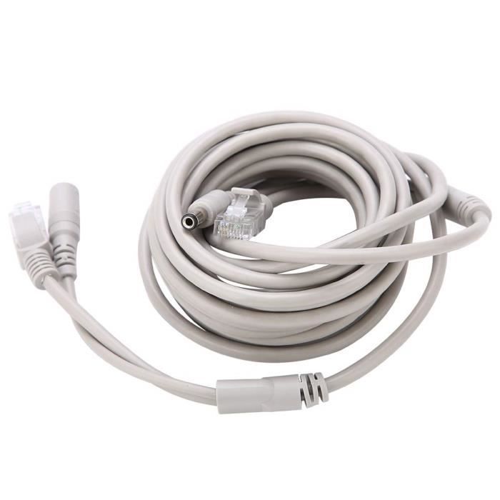 HUB RJ45 Cat 5 Réseau Ethernet Câble de raccordement + Câble Ethernet ...