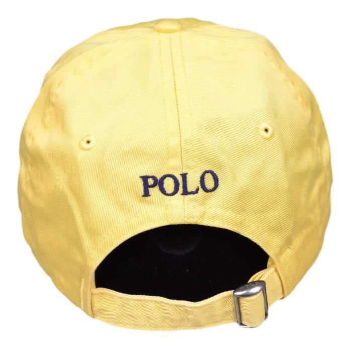Casquette ralph outlet lauren jaune