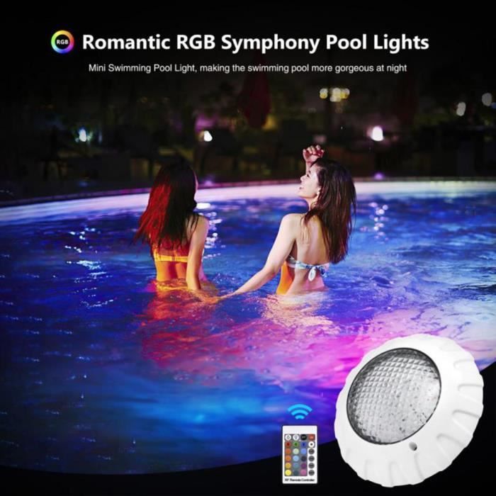 LED lumière coloré pour baignoire piscine sous-marine - Cdiscount Jardin