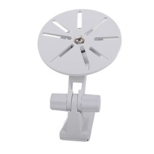 2 Supports Muraux Pour Caméra De Sécurité - Fixation Intérieure En Aluminium Blanc
