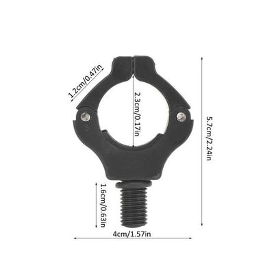Support de canne à pêche magnétique, 4 pièces, tête de Support de canne à pêche, réglage automatique