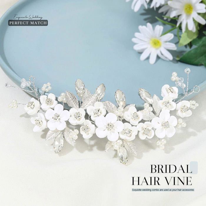 Collier Fantaisie Mauve Et Violet Avec Perles – Parfait Pour Mariage, Soirée Ou Cadeau