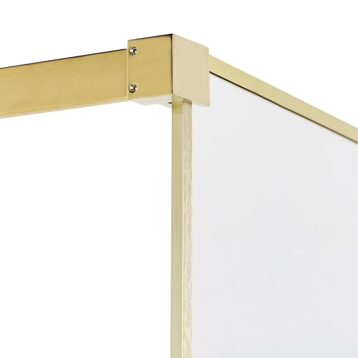 Parois de douche WASPAM 100 x 190 cm Doré - Cdiscount Bricolage