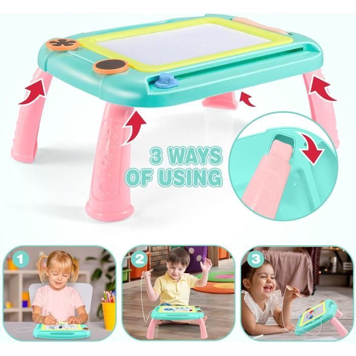 Ardoise Magique - Enfant Tableau de Dessin Magnétique Effaçable, Cadeau Jouet Educatif pour