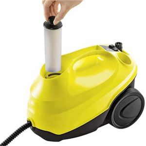 Kärcher Nettoyeur Vapeur SC 3 Upright EasyFix Blanc, Préchauffage