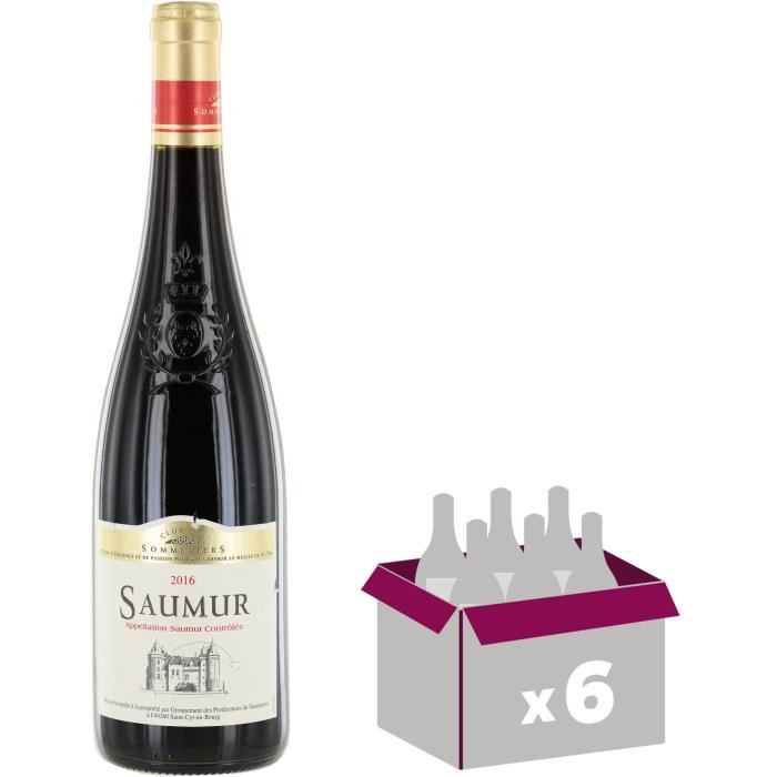 Club du Sommelier 2018 Saumur - Vin rouge de Loire x6