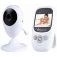 Babyphone 2,4 pouces Smart Baby Monitor avec caméra LCD sans fil, surveillance nocturne, caméra HD numérique, double fonction au 187-0