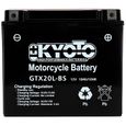 KYOTO - Batterie moto - Ytx20l-bs - L175mm W87mm H155mm-0
