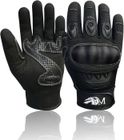 ADM Gants Moto Homme Homologués CE Été Mi-saison Gants Moto Scooter Antidérapant Respirant Noir Taille S M L XL XXL