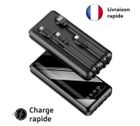 BRENNENSTUHL Batterie Externe Portable 20 000 mAh- LCD Charge rapide Power Bank avec 2 lumières LED - Banque d'alimentation - Noir