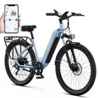 Vélo électrique - ONESPORT OT05 - 27,5" - Capteur De Couple - Freins Hydrauliques - 250W - Batterie 18,2Ah - Bluetooth APP - Bleu