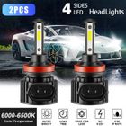 ELCKNER Ampoule H11 LED pour Voiture et Moto IP68 6500K lumière Blanche