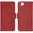 Coque pour iPhone SE (2020) / 8 / 7,iPhone 6/6s Portefeuille Etui Housse Rouge iMoshion