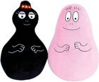 Lot de 2 peluches coussins - BARBAPAPA - JEMINI - Barbapapa et Barbamama - 40 cm