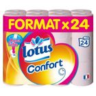Lotus Confort Papier Toilette Aquatube 24 Rouleaux (papier rose)