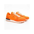 Tennis Basket Basses Teddy Smith Z.C Combined Orange Homme - Lacets - Plat