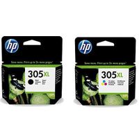 HP 305XL Noir et HP 305XL Couleur Cartouches d'encre d'origine