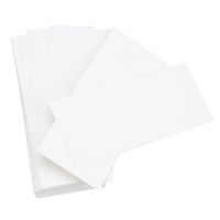 HURRISE aggloméré blanc 100 pièces de carton blanc multi-usages épais légers feuilles de carton bricolage pour la peinture
