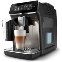 Philips Machine à café entièrement automatique série 3200, 5 réglages de café, système de lait LatteGo, écran tactile, noir (EP3347/