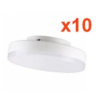 Ampoule LED GX53 7W (Pack de 10) - Blanc Neutre 4000K - 5500K
